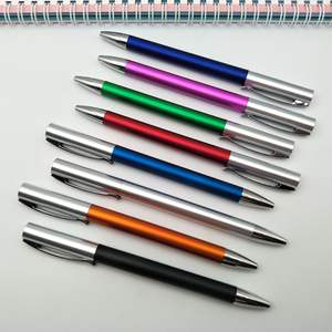 ปากกาลูกลื่นแบบหมุนพร้อมคลิปโลหะ รุ่นบางเฉียบ ของโปรโมชั่นจากโรงงานจีน - Product Image 3