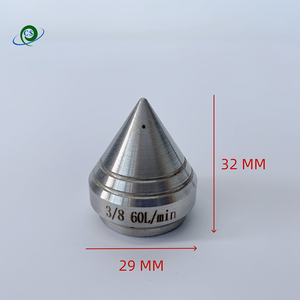 Boquilla de Limpieza Rotativa de 3/8\" <span class=keywords><strong>para</strong></span> Lavadora a Presión de 300 bar y 40 L, 3 Avanzadas y 6 Retrocedidas, <span class=keywords><strong>para</strong></span> <span class=keywords><strong>Desatascar</strong></span> Tuberías y Limpiar Desagües - Product Image 1