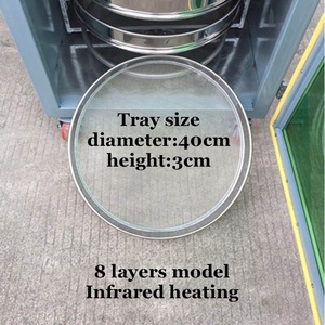 Commerciale erba disidratatore vassoio asciugatrice snack di frutta <span class=keywords><strong>albicocca</strong></span> noce date macchina di essiccazione a raggi infrarossi - Product Image 5