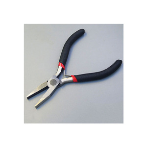 Kìm bấm mũi dẹt mini chuyên nghiệp 3 inch, thép chính xác, dụng cụ cầm tay nhỏ, kiểu mỏ vịt, hàm rộng bằng nhựa, dùng cho đồ trang sức, tự làm, OEM - Product Image 1