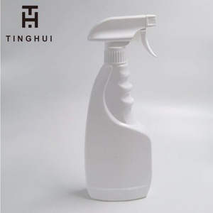 ขวดพลาสติกใส HDPE ขนาด 500 มล. 750 มล. 1 ลิตร 25 ออนซ์ พร้อมหัวฉีดสเปรย์และหูจับ - Product Image 2