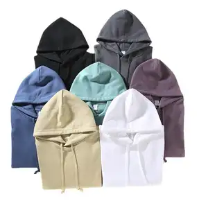 Hot selling new High quality 100% cotton fleece men pullover hoodie custom printing logo plus size men's hoodies & sweatshirts