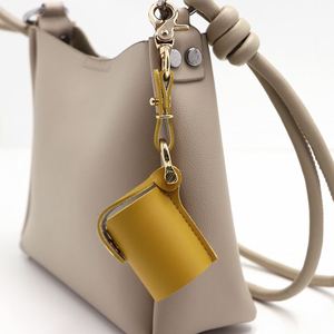 Durable Pu Leather Case Holder Hanging Film Pouch With Metal Keychain <b>Camera</b> Accessories Gifts Bag for Photographers - Product Image 3