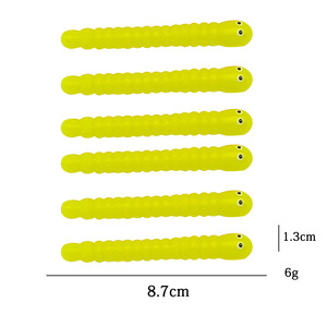 Juguete de Oruga Colorida de TPR Jincan, Divertido Juguete para Aliviar el Estrés y la Tensión para Niños - Product Image 6
