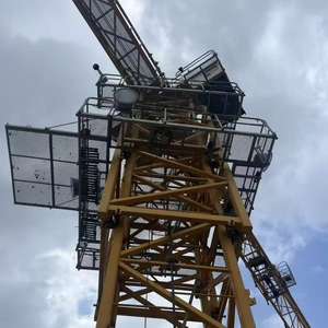 Grúa Torre de 6 Toneladas QTZ80 5610-6 de Marca Reconocida, Suministro Directo de Fábrica, Gran Momento de Carga, Pluma de 56M, Motor y Caja de Cambios, Buen Precio en Oferta - Product Image 5