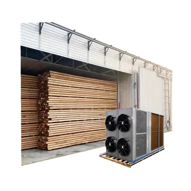 Olá Rio Marca Industrial Secador Máquina De Câmara Elétrica Timber Secagem Bomba De Calor De Ar Quente Forno para Secar Madeira CE 60 20KW