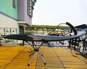 Planche de surf à réaction haute performance en fibre de carbone, équipement de sports nautiques écologique pour les voyages à la plage, comprend un sac, une pompe et des accessoires - Product Image 2