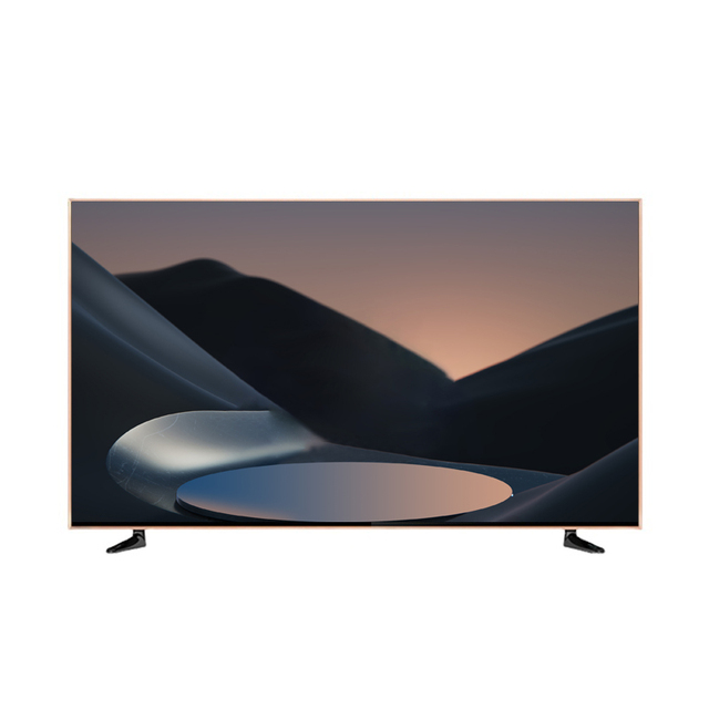 TV-Hot Sale Real 4K UHD 55 Inch Led Tv Smart Television with Android & Wifi Tempered Glass Smart Tv