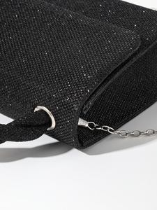 Bell High Quality Fashion Glitter Twisted <b>Rope</b> Sparkling Evening Party Wedding Clutch Bag <b>Chain</b> Luxury Handbag - Product Image 6