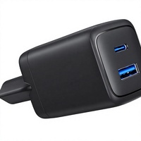 Charger Laptop USB-C 10W PD 3.0 Ringkas 1 Port GaN Pengisi Daya Cepat Kompatibel dengan IP Ad untuk S24 Ultra
