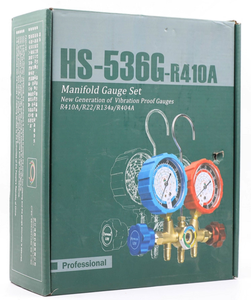 Messing-Klimaanlagen-Druckmessgerät-Set, unverzichtbare Kältetechnik-Werkzeuge, wasserdicht, staubdicht, klare Skalen, präzise - Product Image 6