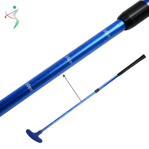 Putter de golf de longitud ajustable Putting Practice Club para niños adultos Lados de doble golpe Putter de golf ensamblable