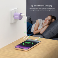 Pengisi Daya Cepat Tommox 30W PD 3.0 Tipe-C Grosir Langsung Pabrik Dapat Disesuaikan OEM/ODM Pengisi Daya Dinding Multi-port untuk iPhone