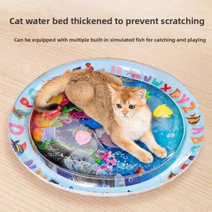 Tapis rafraîchissant pour animaux de compagnie, grand format, résistant aux morsures, facile à remplir d'eau, écologique, pour soulager la chaleur estivale des chiens et des chats - Product Image 2