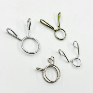OEM đôi dây thép không gỉ Ống kẹp nhiên liệu dòng mùa xuân Clip rustproof Xoắn clip cho ống Ống kết nối - Product Image 3