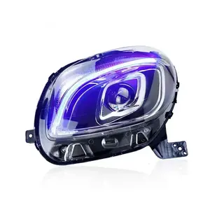 TYPY Faro Delantero Nuevo de 12V para Mercedes-Benz Smart, Conjunto de Lentes Azules LED de Conducción Diurna Reacondicionado - Product Image 5