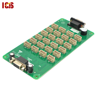 Papan Komando Lift MCTC-CCB-A-GR, Papan Ekspansi Tombol Lift, Papan Sirkuit Elektronik PCB, Suku Cadang Lift