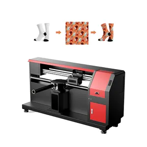 Best 360 Roller Seamless Digital Textile Inkjet Printer for Socks Making Machine with for Printing Machine