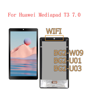หน้าจอแท็บเล็ต <span class=keywords><strong>LCD</strong></span> สำหรับ <span class=keywords><strong>Huawei</strong></span> <span class=keywords><strong>T3</strong></span> 7.0 WIFI BG2-W09 3G Bah2-W09 M5-<span class=keywords><strong>10</strong></span> Bah- W09 M3-<span class=keywords><strong>10</strong></span> Bah3-W09 พร้อมทัชสกรีน ชุดประกอบเต็มรูปแบบ ขายดี - Product Image 3