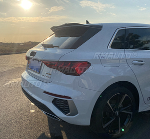 ชุดแต่งสปอยเลอร์หลังคาท้ายรถยนต์ ปีกสปอยเลอร์หลังสำหรับ A3 Sportback 8P 2014-2020 อุปกรณ์ตกแต่งรถยนต์ ชุดแต่งสปอยเลอร์หลังคาท้าย - Product Image 3