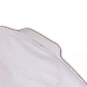 Personalizado de algodón de los hombres de poliéster color sólido camisa manga corta vestido - Product Image 5