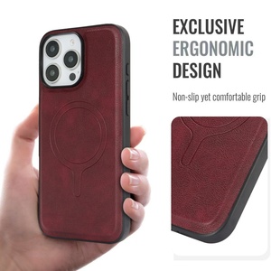 Étui magnétique de haute qualité <span class=keywords><strong>D10</strong></span> TPU + PU avec aimant puissant pour iPhone 16 17 Pro Max, coques magnétiques pour Samsung A56 S25 S24 <span class=keywords><strong>Plus</strong></span> Ultra Google - Product Image 6