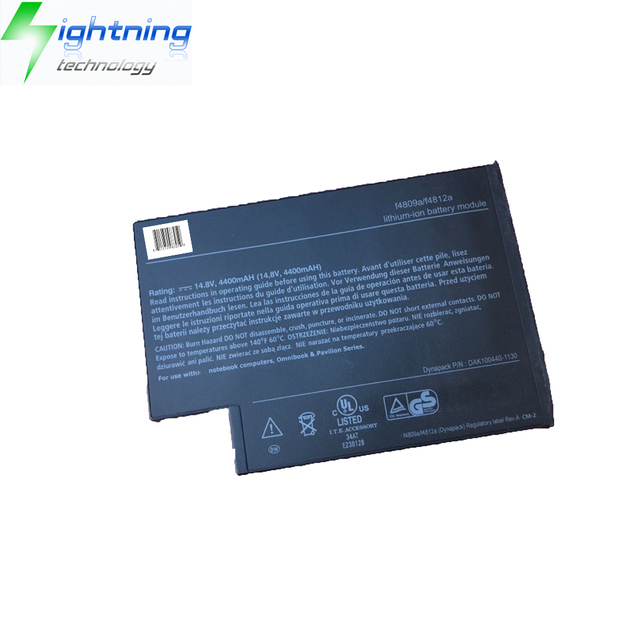 NEW Genuine Original Laptop Battery for HP 14.8V 4400MAH F4809A Battery / F4812a 319411-001 Notebook Battery
