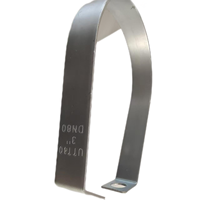 Support de tuyau pivotant en acier au carbone galvanisé, finition zinc - OEM pour support de tuyau de sprinkler industriel et de système CVC, directement de l'usine