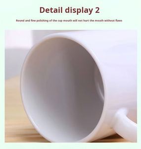 Mug en céramique blanche Cjx125 de 11 oz, promotion, activité d'entreprise, cadeau d'affaires, tasse à sublimation, logo personnalisé imprimé - Product Image 5