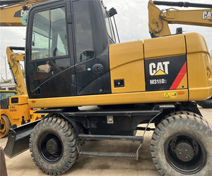 Usado CAT M318D2 18 t Excavadora CAT 18 toneladas excavadora de ruedas Excavadora usada - Product Image 3