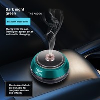 Diffuseur de parfum automatique pour voiture en verre de luxe portable, purificateur d'air intelligent, éliminateur d'odeurs, parfum longue durée