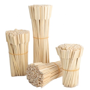 Newell thắt nút mỏng Cocktail Lollipop bao bì Trung Quốc tre phẳng Gậy xiên cho thịt nướng rang - Product Image 1