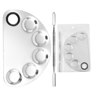 Palette de Couleurs Multiples pour Ongles en Gel – Outil en Acier Inoxydable pour Peinture et Création de Formes Variées – Maquillage Beauté GZ RTS – Commande Mixte en Gros - Product Image 2