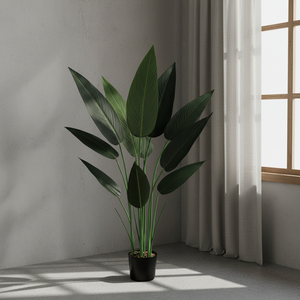 Decoración y Accesorios Ecológicos para Bodas, Árbol Artificial de Ave <span class=keywords><strong>del</strong></span> Paraíso, Plantas Artificiales de Plástico para Decoración <span class=keywords><strong>del</strong></span> Hogar y Hoteles - Product Image 4