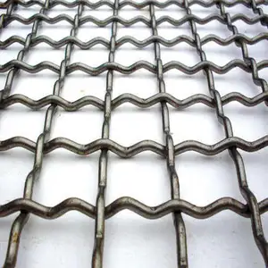 SS 304 Crimped Filtration Grill Sheet Stainless Steel Wire Mesh