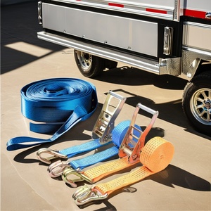 Vente chaude <span class=keywords><strong>2t</strong></span> 5t Polyester Cargo Arrimage Ceinture <span class=keywords><strong>Sangle</strong></span> Robuste Sécurité Rétractable À <span class=keywords><strong>Cliquet</strong></span> Cravate <span class=keywords><strong>Sangle</strong></span> pour Contrôle Du Cargo - Product Image 3
