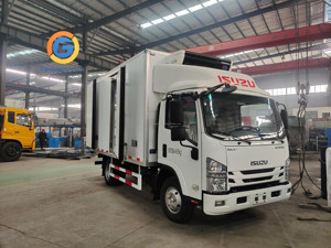 รถบรรทุกแช่แข็งโซ่<span class=keywords><strong>เย็น</strong></span>เปิด<span class=keywords><strong>ประตู</strong></span>ด้านเดียวสำหรับส่งอาหาร - Product Image 3