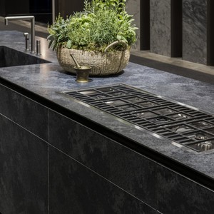 Полированная темно-серая плита из Натурального гранита - Product Image 4