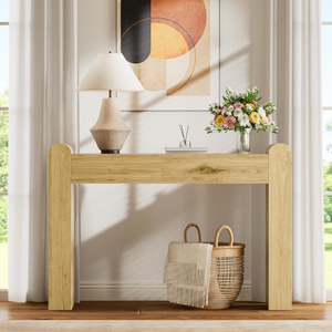 Table <span class=keywords><strong>console</strong></span> <span class=keywords><strong>d</strong></span>'<span class=keywords><strong>entrée</strong></span> en bois, table de couloir, table de style farmhouse à placer derrière un canapé pour salon, <span class=keywords><strong>entrée</strong></span>, canapé, <span class=keywords><strong>d</strong></span>écoration intérieure - Product Image 2