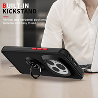 Fundas para Teléfono Móvil con Sensación Suave, Soporte de Anillo, Protección Antigolpes, Cubierta Trasera para Huawei Honor Magic 5 6 7 Pro 4 Lite