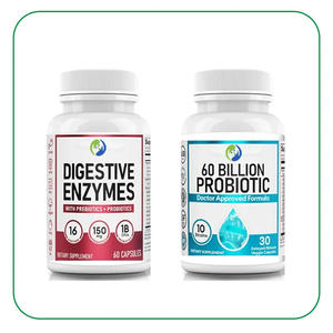 Ausreson Etiqueta Privada enzimas digestivas y probióticos tableta inmune apoya la salud intestinal suplementos de enzimas digestivas tabletas - Product Image 3