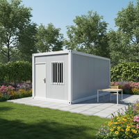 Maison conteneur portable, détachable et pliable de 40 pieds, modulaire, en kit, respirante, 2 chambres, préfabriquée