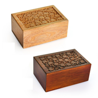Urnes pour adultes pour cendres humaines Équipement et fournitures funéraires Cercueils de qualité pour animaux de compagnie pour la crémation Élégant et durable