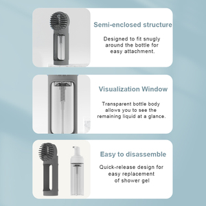 Çok Fonksiyonlu Silikon Evcil Hayvan Bakım ve Yıkama Fırçası, Sabun Şampuan Dağıtıcılı, Masaj Fonksiyonlu Evcil Hayvan Banyo Fırçası - Product Image 4