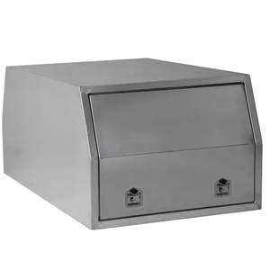 Herui HR-1000 <b>Raw</b> 1000x1770x850mm 5052 Aluminium Ute <b>Tray</b> Canopy Toolboxes with <b>Raw</b>/Powder Coated Surface - Product Image 2