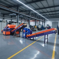 Shengzhong Fabrikverkauf Vierwellen-Schredder 100-1000kg/h Abfall-Vierwellen-Schredder Kunststoff-Folien-Gewebepapier-Schredder