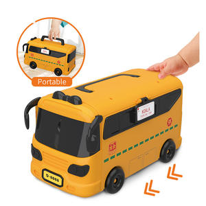 Jouet pour enfants Koala <span class=keywords><strong>Town</strong></span> Diary 2022, bus scolaire, bricolage, jouet de voiture amusant, caravane transformable, bus scolaire électrique, jouet de maison de jeu pour enfants - Product Image 4