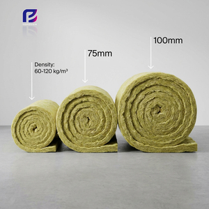 Couverture isolante en <span class=keywords><strong>laine</strong></span> <span class=keywords><strong>de</strong></span> <span class=keywords><strong>roche</strong></span> industrielle 120 kg/m³ – Rouleau <span class=keywords><strong>de</strong></span> <span class=keywords><strong>laine</strong></span> minérale haute température <span class=keywords><strong>pour</strong></span> chaudière à vapeur et conduite thermique - Product Image 2