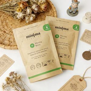 ถุงคราฟท์สีน้ำตาลพิมพ์ลายตามสั่ง ปิดผนึกได้ กันความชื้น สำหรับบรรจุผงและอาหาร - Product Image 3