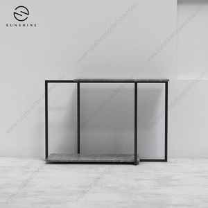 Hiện đại phong cách Bắc Âu mỏng giao diện điều khiển Bảng với ẩn lưu trữ cổ điển cổ gỗ thiết kế cho nhập cảnh biệt thự phòng khách sạn sử dụng - Product Image 4